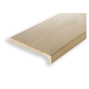   Natúr, Egyedi, anyagában színezett Párkány Fa hatás 30cm (max.200cm)