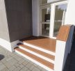 Aranytölgy Egyedi, festett Lépcsőlap Fa hatás 30cm (max.200cm)