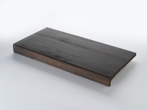 Sötét tölgy Egyedi, festett Lépcsőlap Fa hatás 30cm (max.200cm)