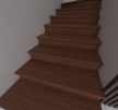 Dió, Egyedi, festett Homloklap Fa hatás 20cm (max.200cm)