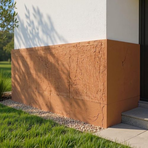ISO-Concrete Pala hatás (120*60cm*0,5-0,7mm+Szigetelés) Travertin